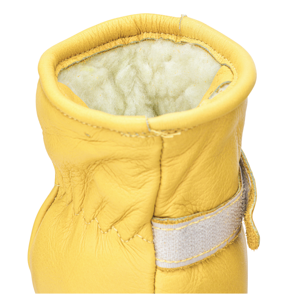 Tough Duck Leather Adjustable Pile-Lined Mitt (G353)