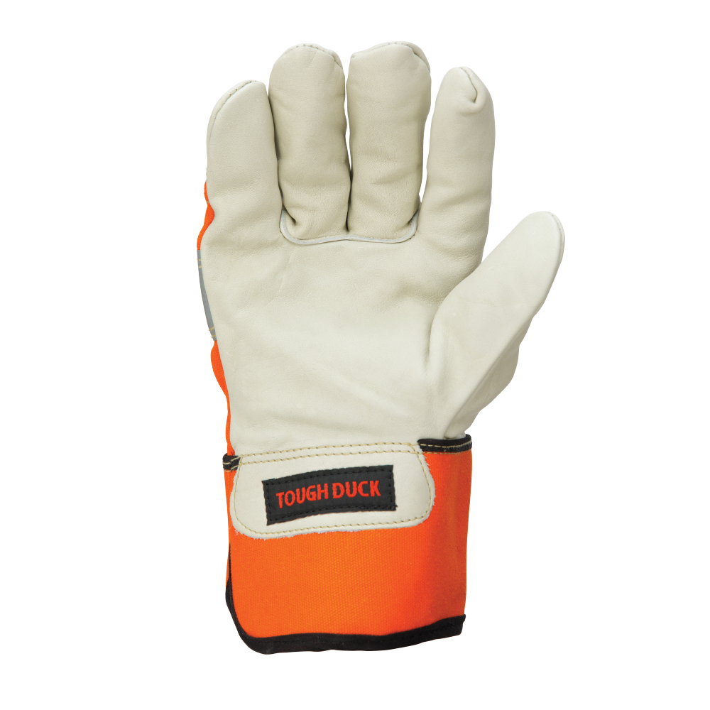 Tough Duck 3M Thinsulate Full Grain Hi-Vis Fitters Glove (G794)