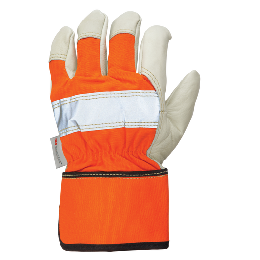 Tough Duck 3M Thinsulate Full Grain Hi-Vis Fitters Glove (G794)