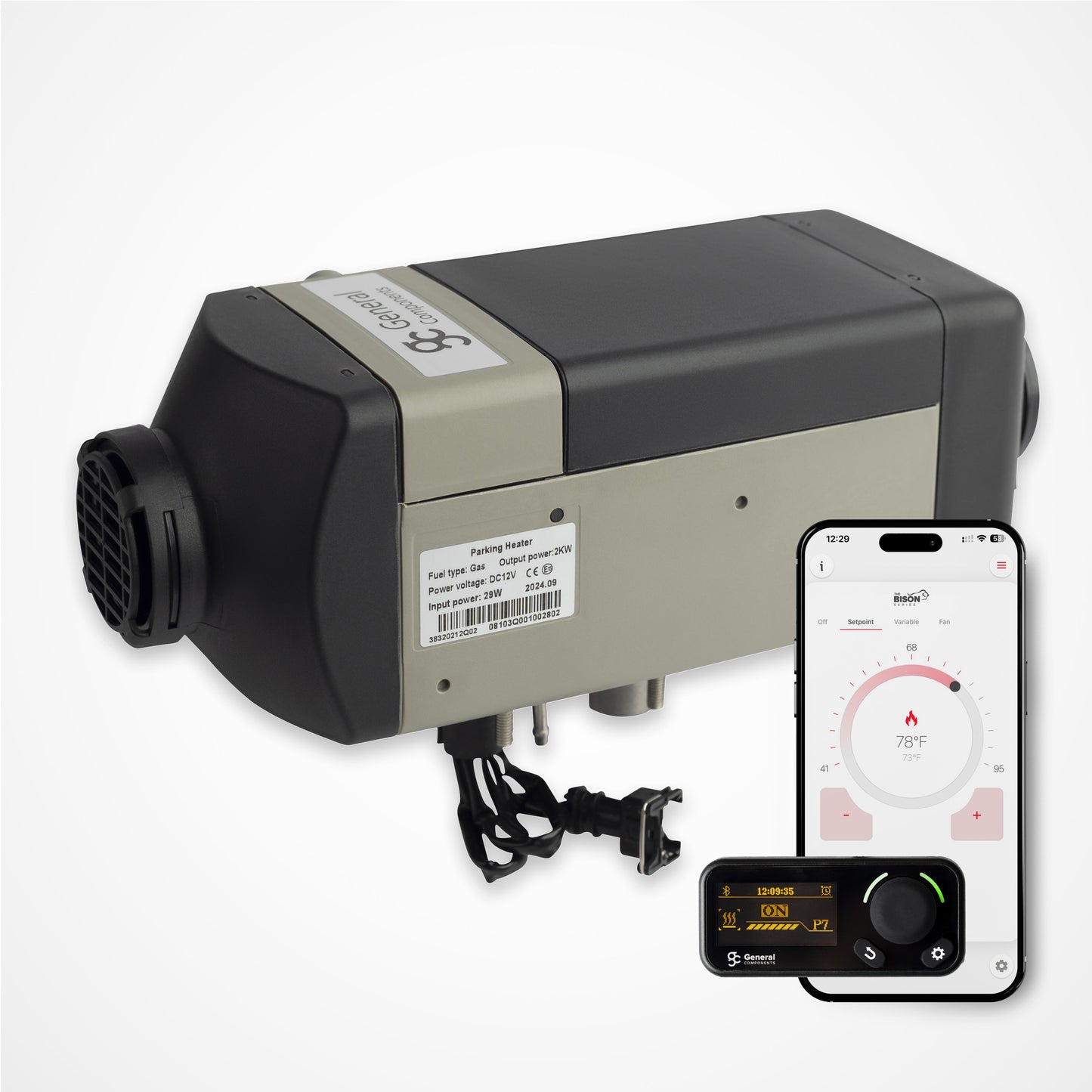 BISON 2000A Heater Kit