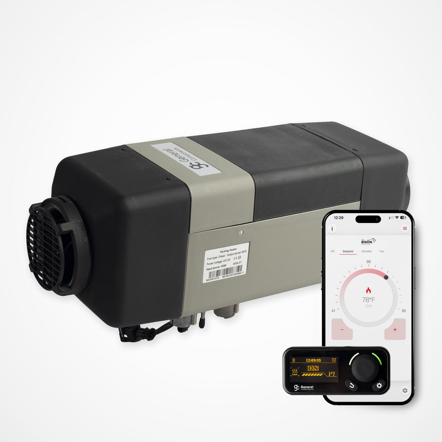 BISON 5000A Heater Kit