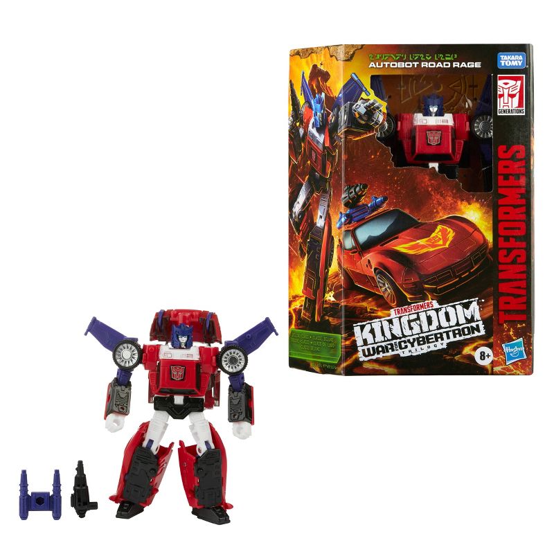 Transformers Generations War for Cybertron: Kingdom Deluxe WFC-K41 Autobot Road Rage - Exclusive -max 1 PER CUSTOMER