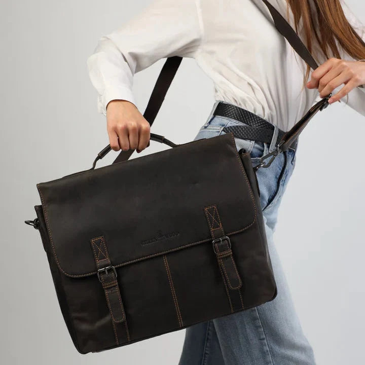 Greenwood Leather Laptop Bag