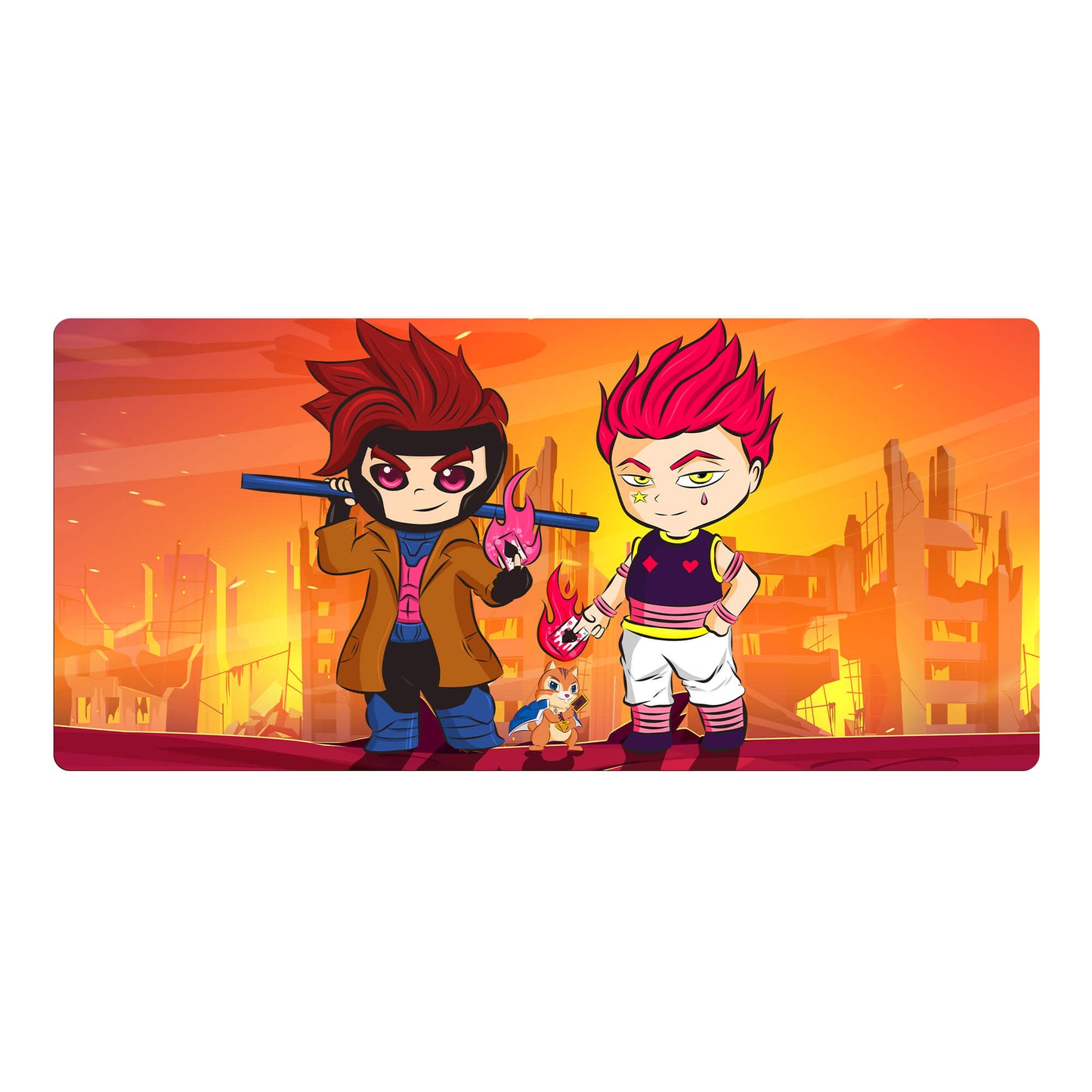 Gambit X Hisoka Mouse Pad