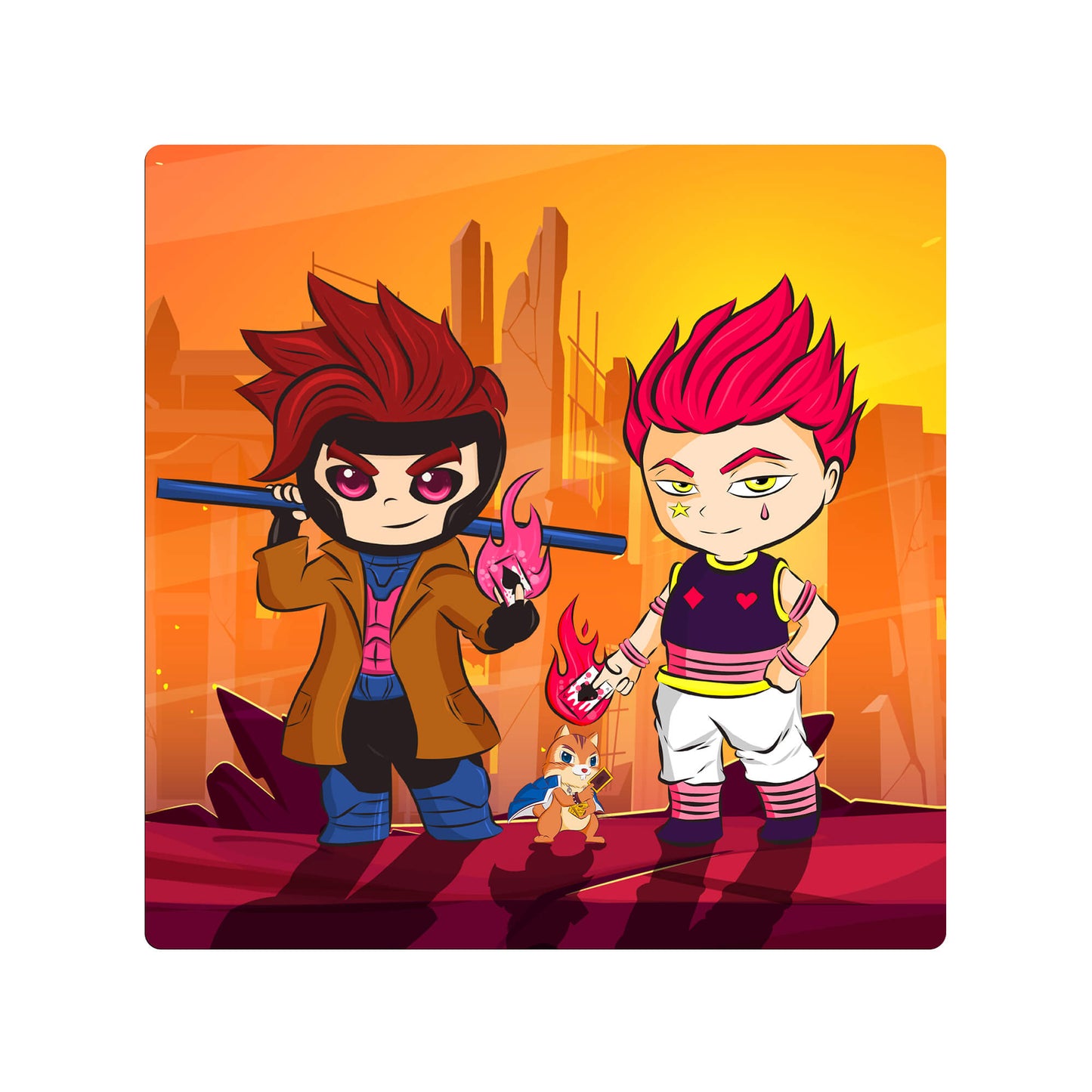 Gambit X Hisoka - Double Mat