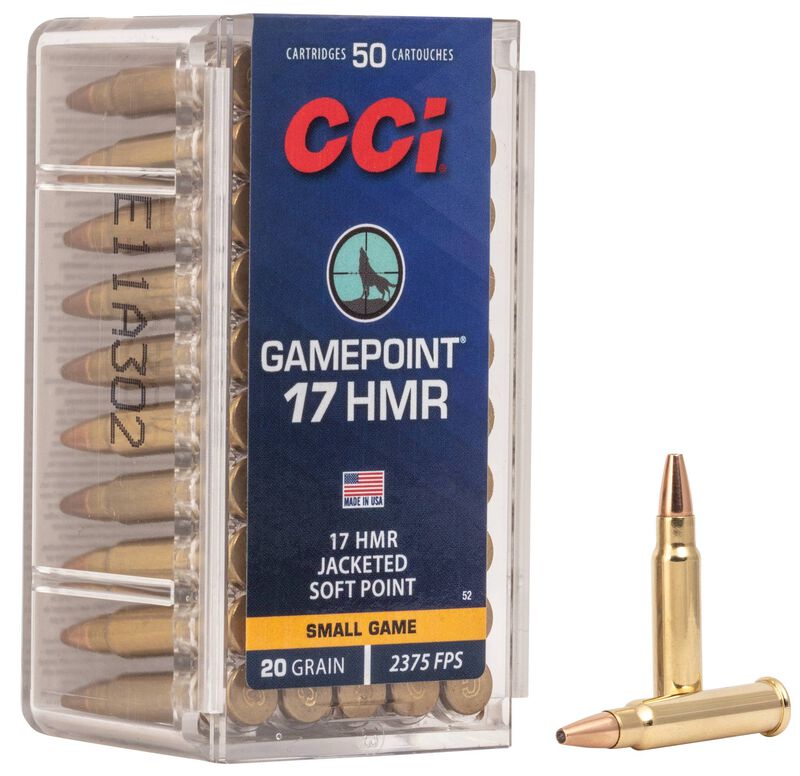 CCI Gamepoint 17 HMR 20 Grain