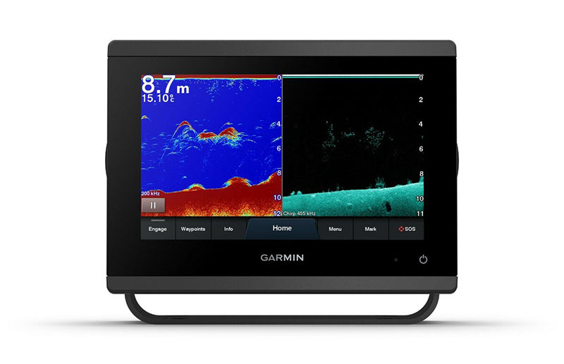 Garmin Chartplotter - GPSMAP® 723xsv, SideVü, ClearVü and Traditional CHIRP Sonar with Worldwide Basemap