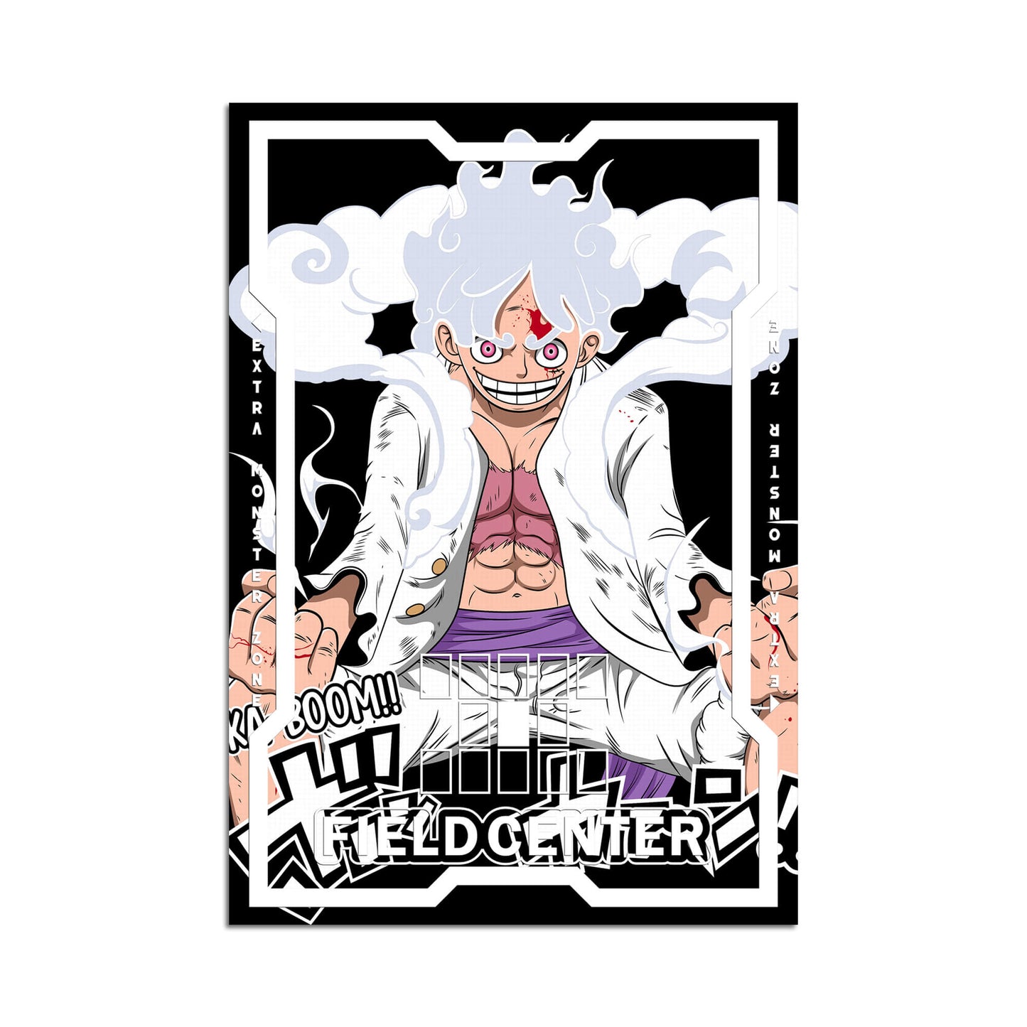 Gear 5 Luffy Metal Field Center