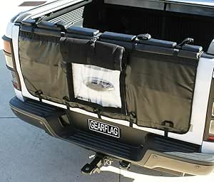 GEARFLAG Pickup Truck Tailgate Pad for 4 Mountain Bikes