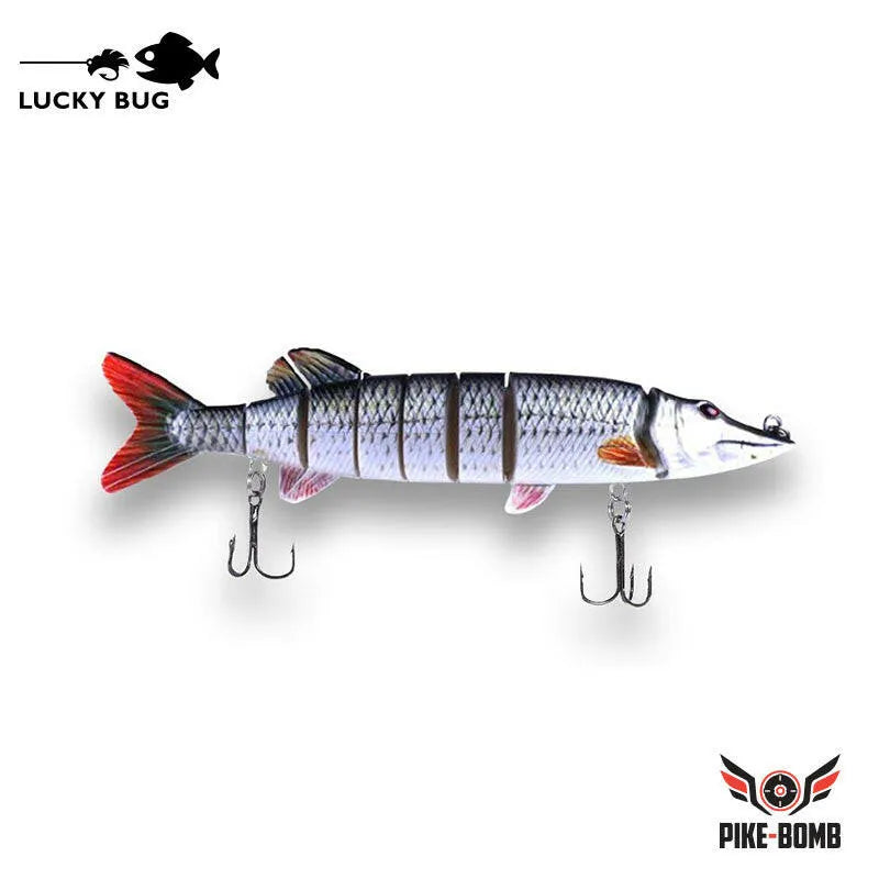 🍁Lucky Bug 5" Pike Bomb Lures