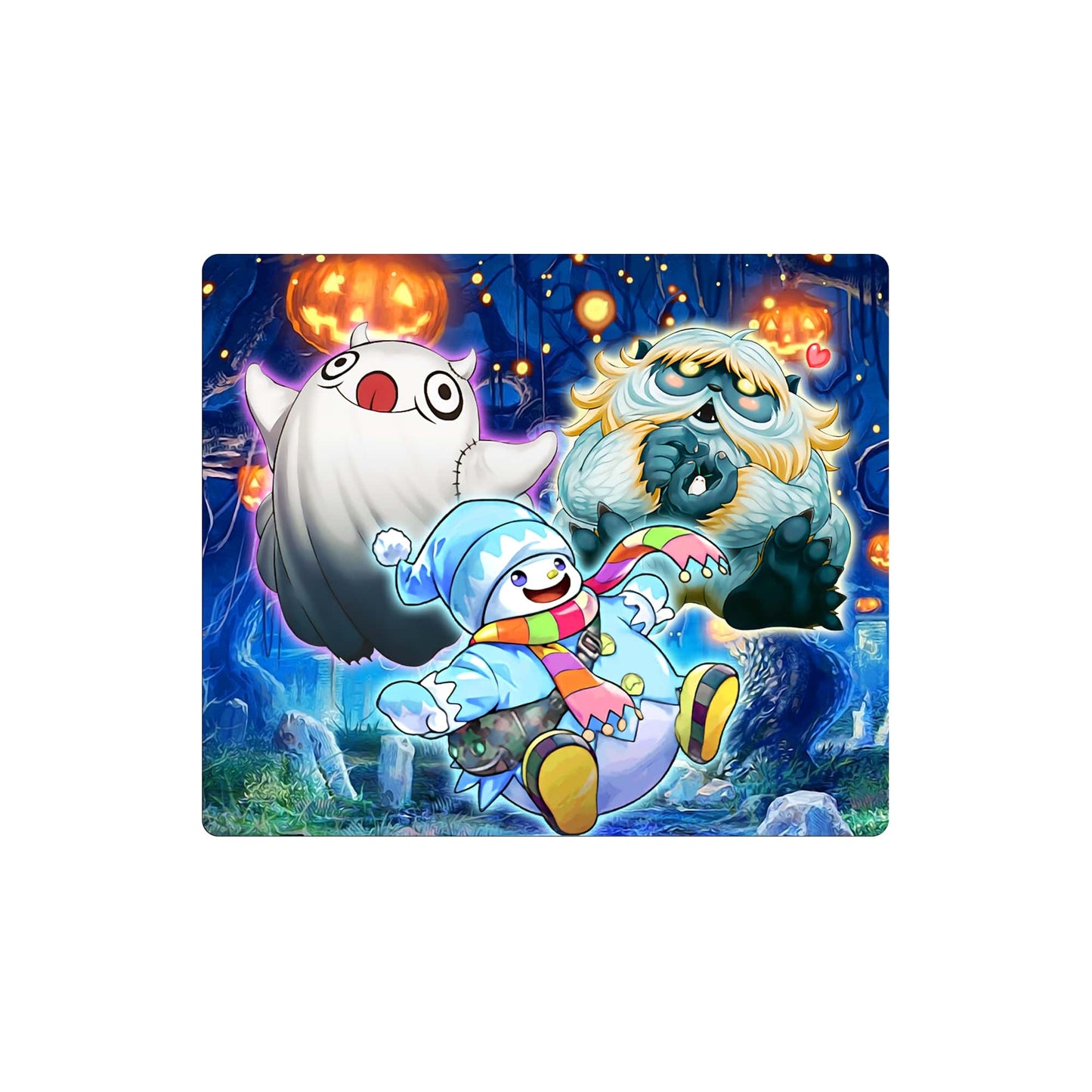 Ghostrick Monsters Mouse Pad