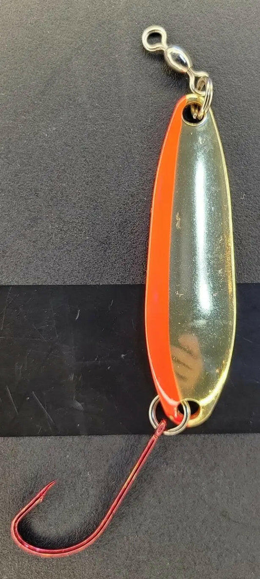 🍁Gibbs Croc Brass Fire Stripe Spoon 1/2oz