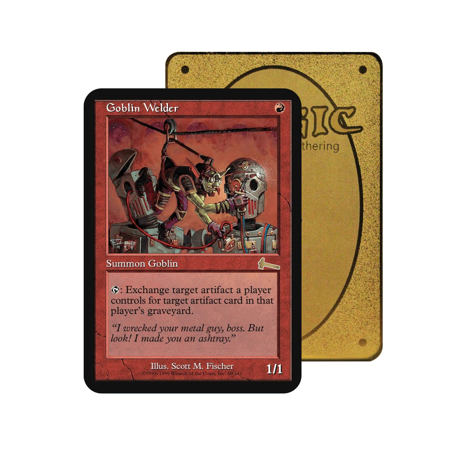 Goblin Welder Metal Orica Card