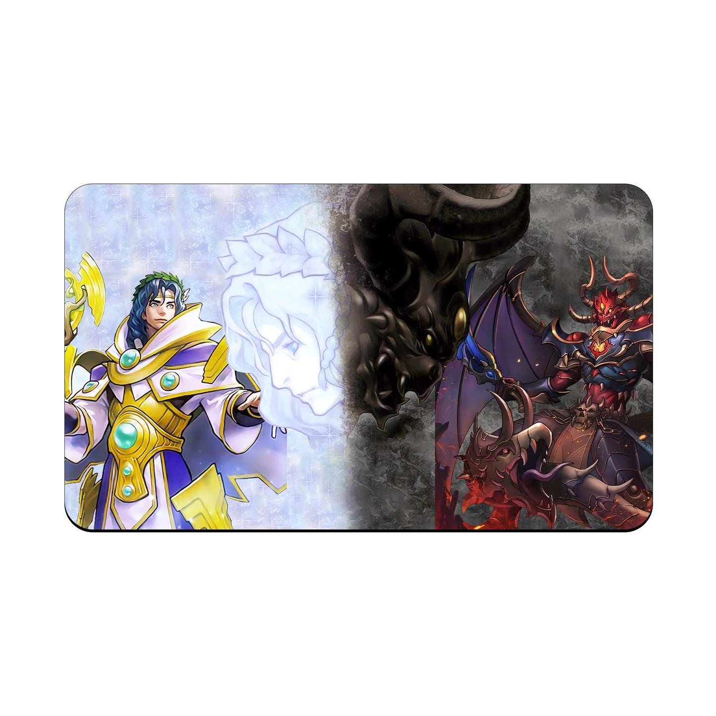 Good and Evil in the Burning Abyss Playmat