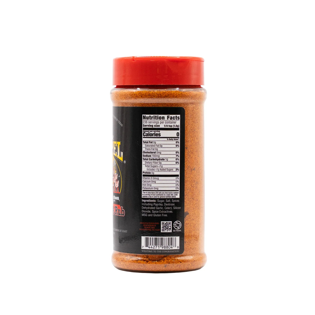 Meat Church The Gospel All Purpose BBQ Rub – 12.5 oz