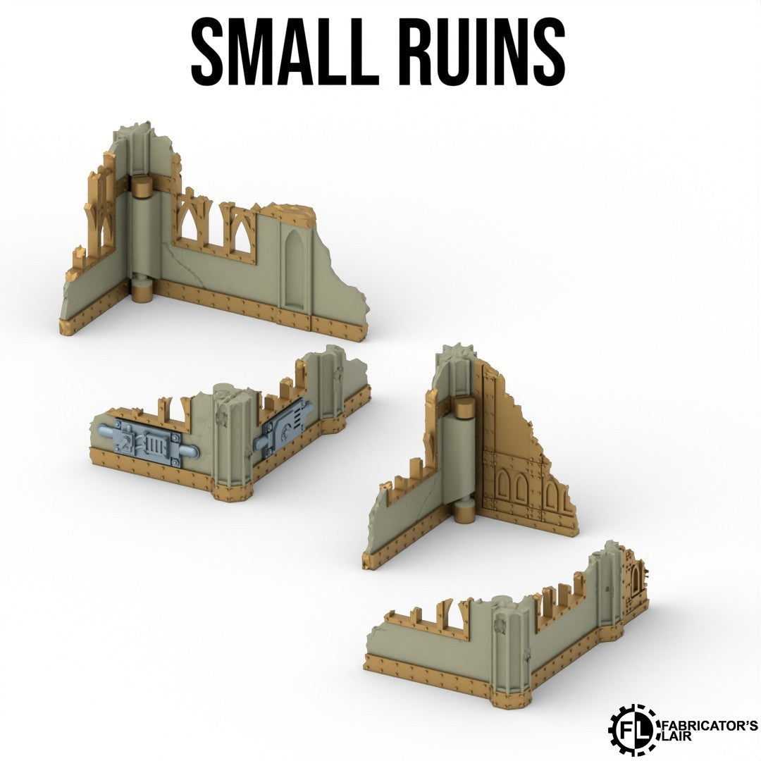 11th Edition Foldable terrain - Gothic Set