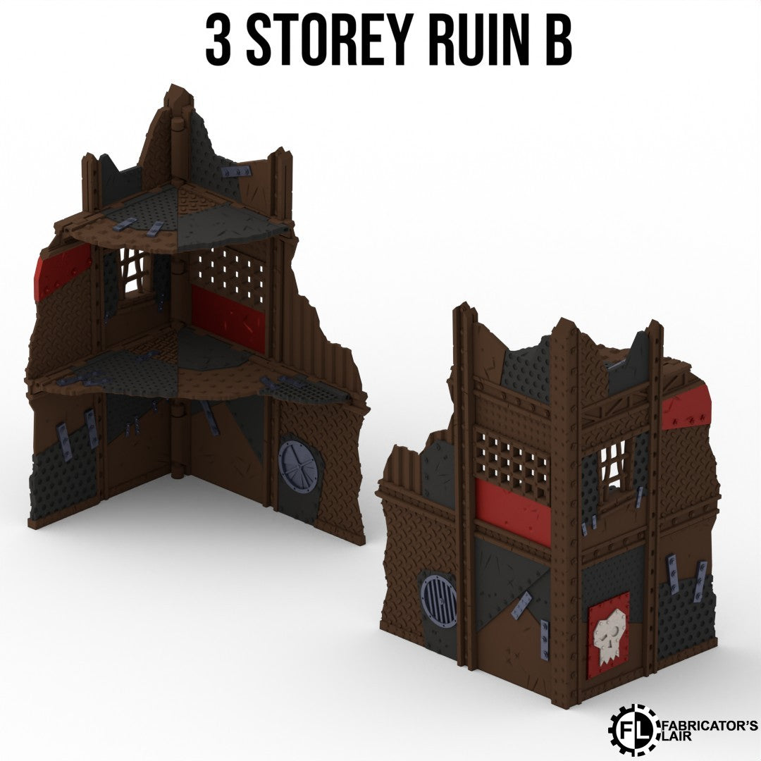 11th Edition Foldable terrain - Greenskin Set