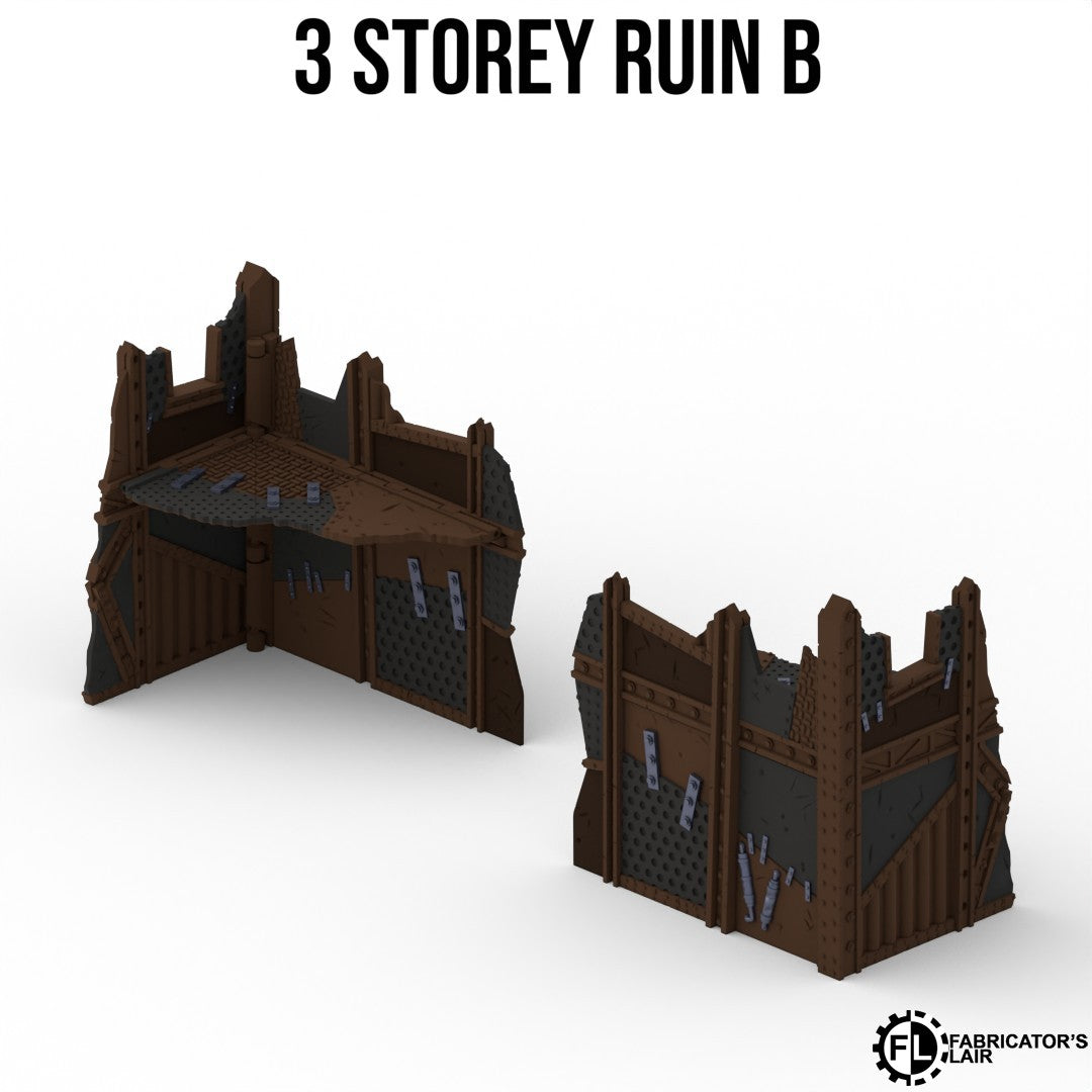 11th Edition Foldable terrain - Greenskin Set