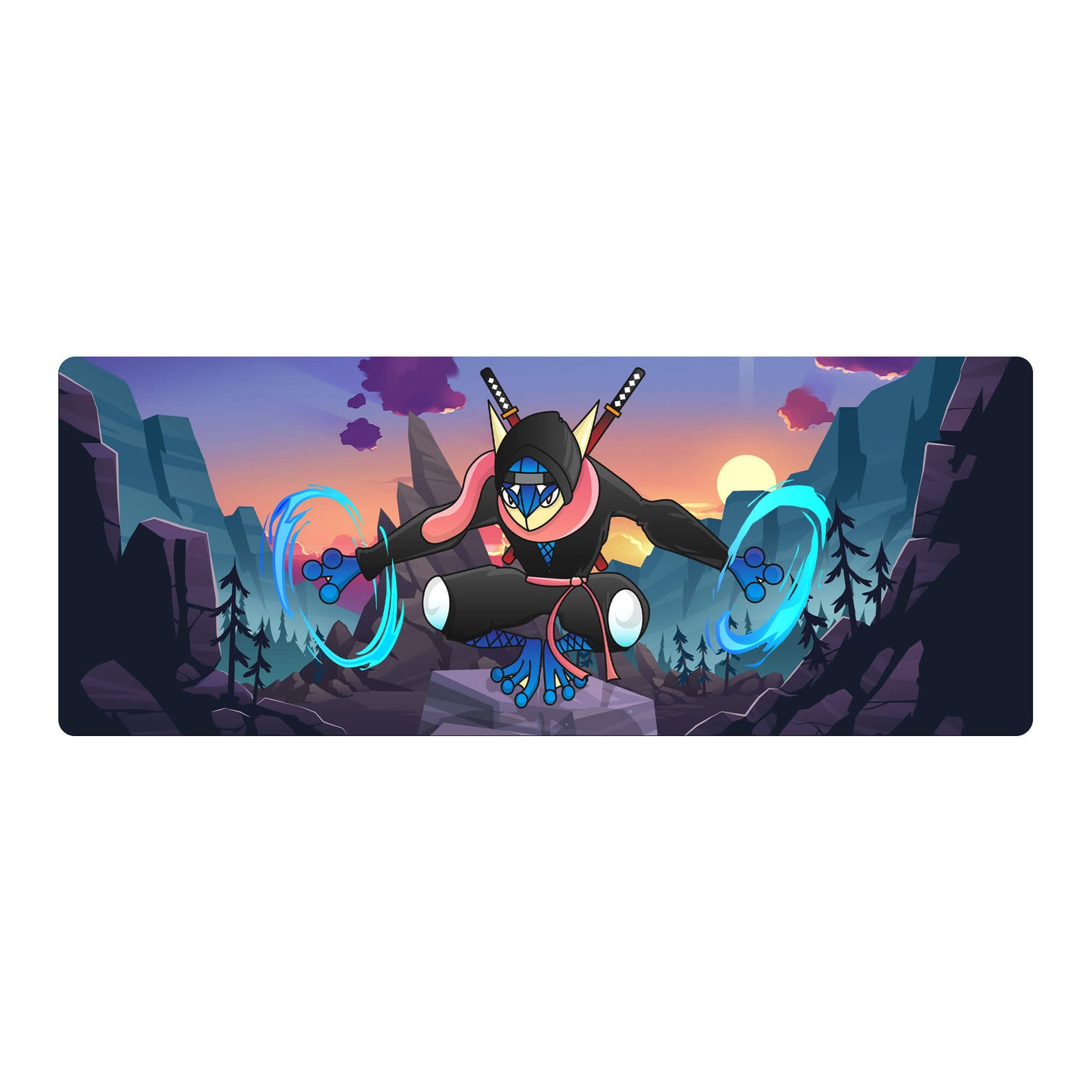 Greninja Pokémon Mouse Pad