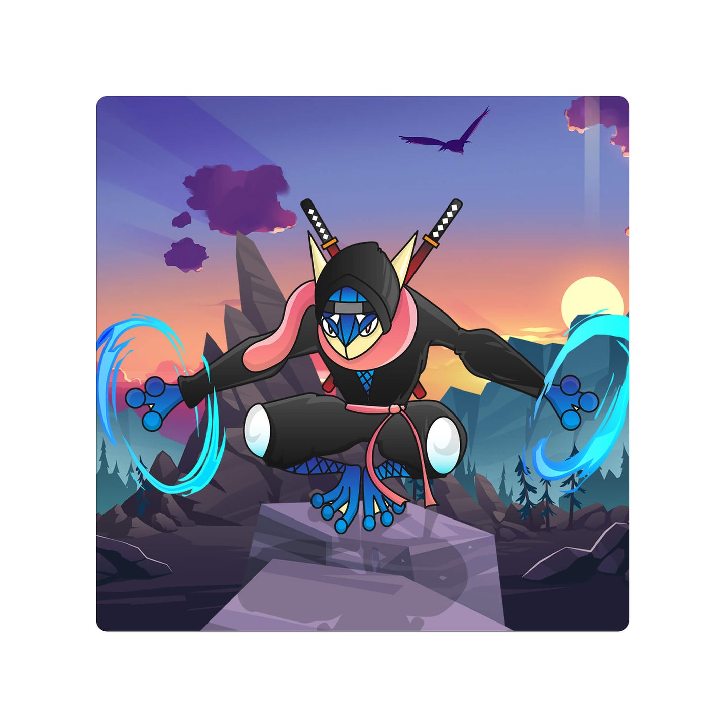 Greninja Pokémon - Double Mat