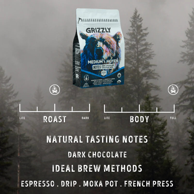 Grizzly Organic Coffee - Canadian Heritage Roasting Co.