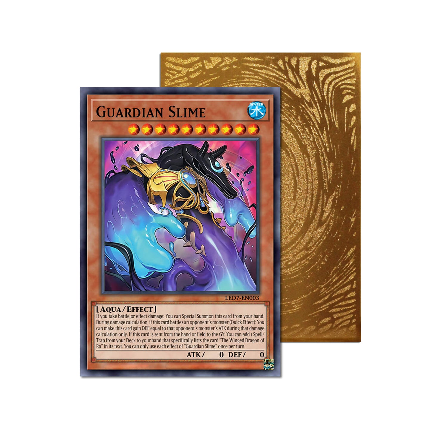 Guardian Slime Metal Orica Card