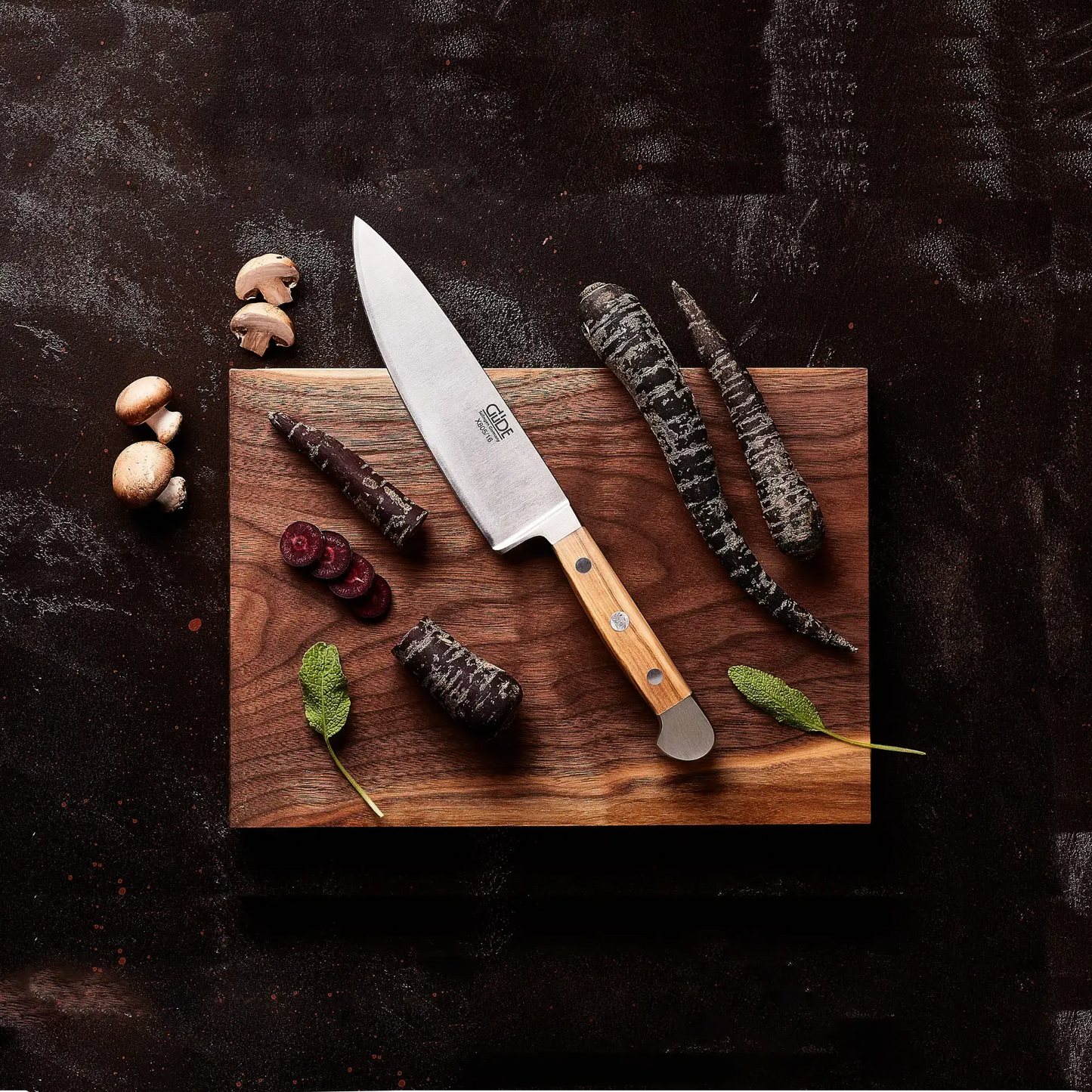 Alpha Olive Chef Knife - 8"
