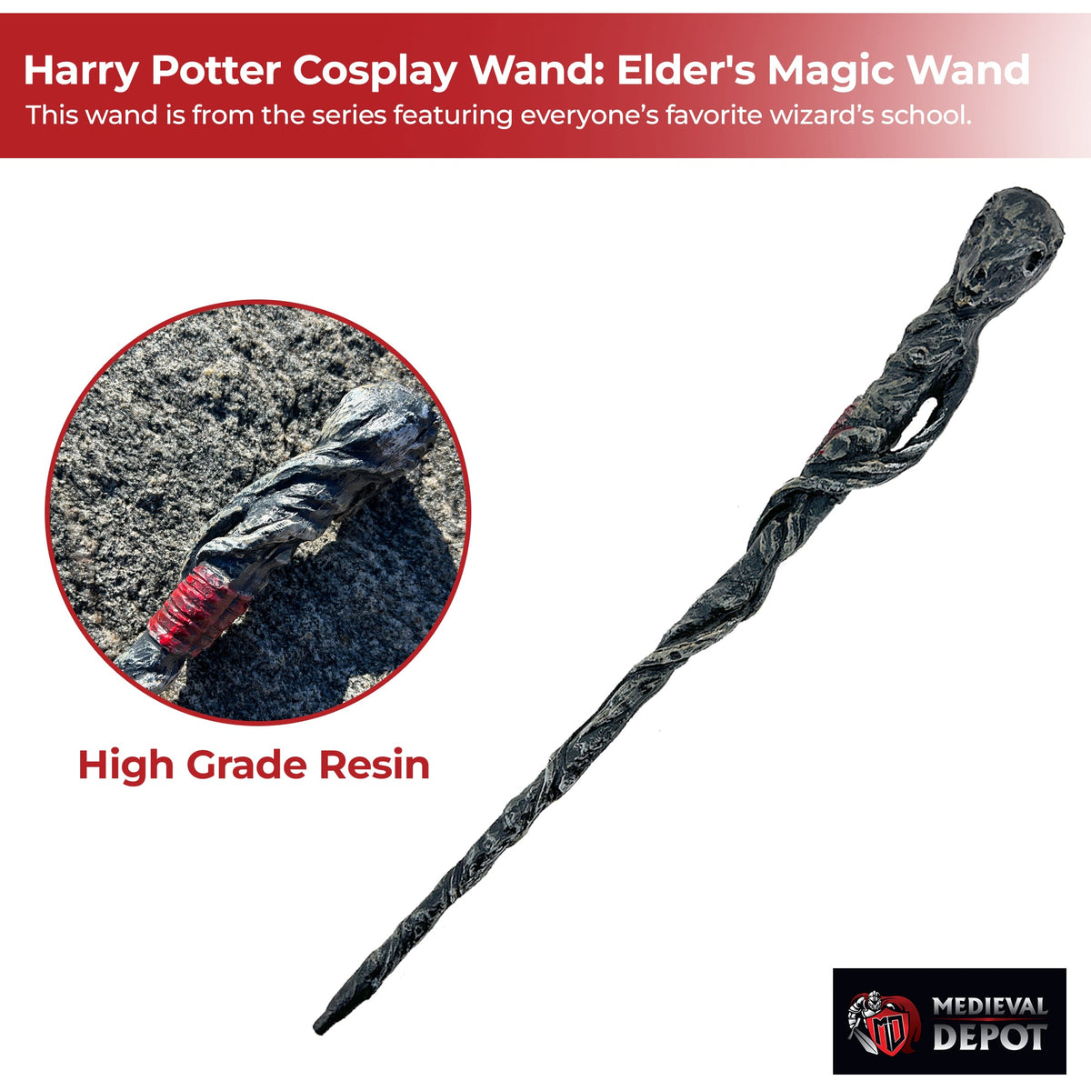Harry Potter Elder Wand Replica 14″