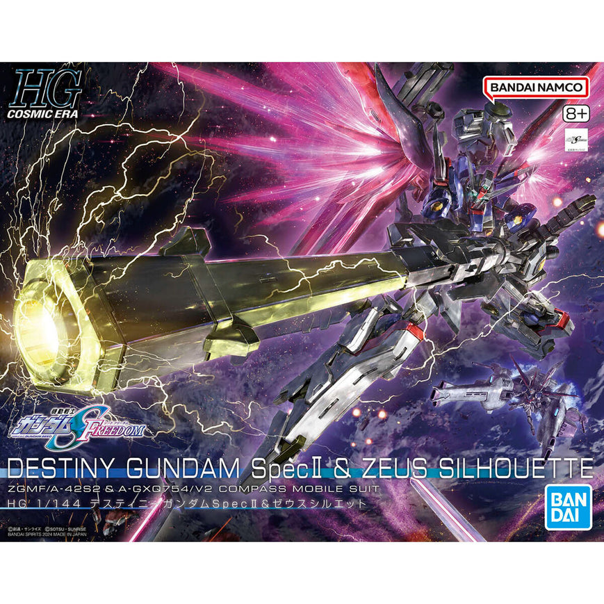 HGCE - 1/144 - Destiny Gundam Spec II & Zeus Silhouette