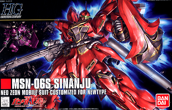 HGUC 1/144 - 116 MSN-06S Sinanju