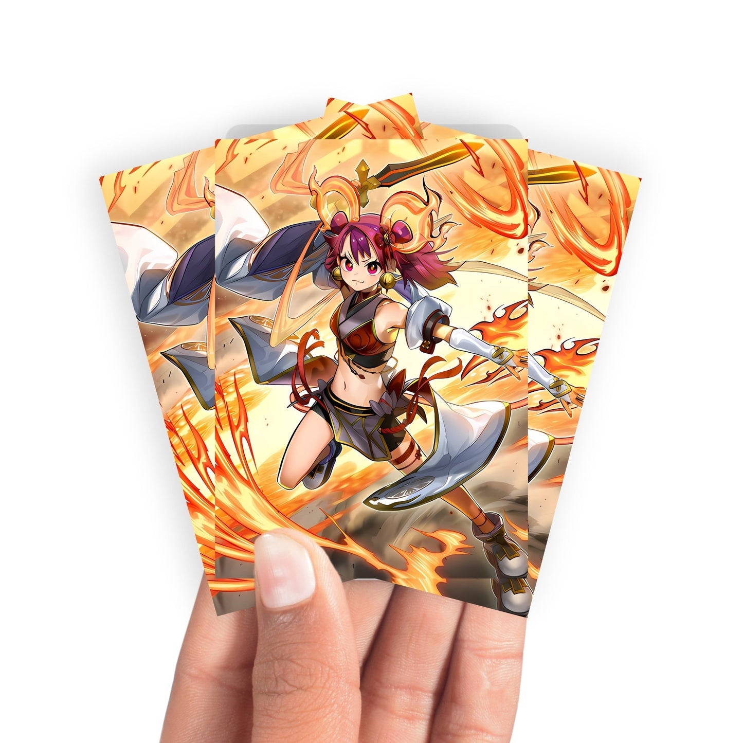 Ha-Re the Sword Mikanko Card Sleeves