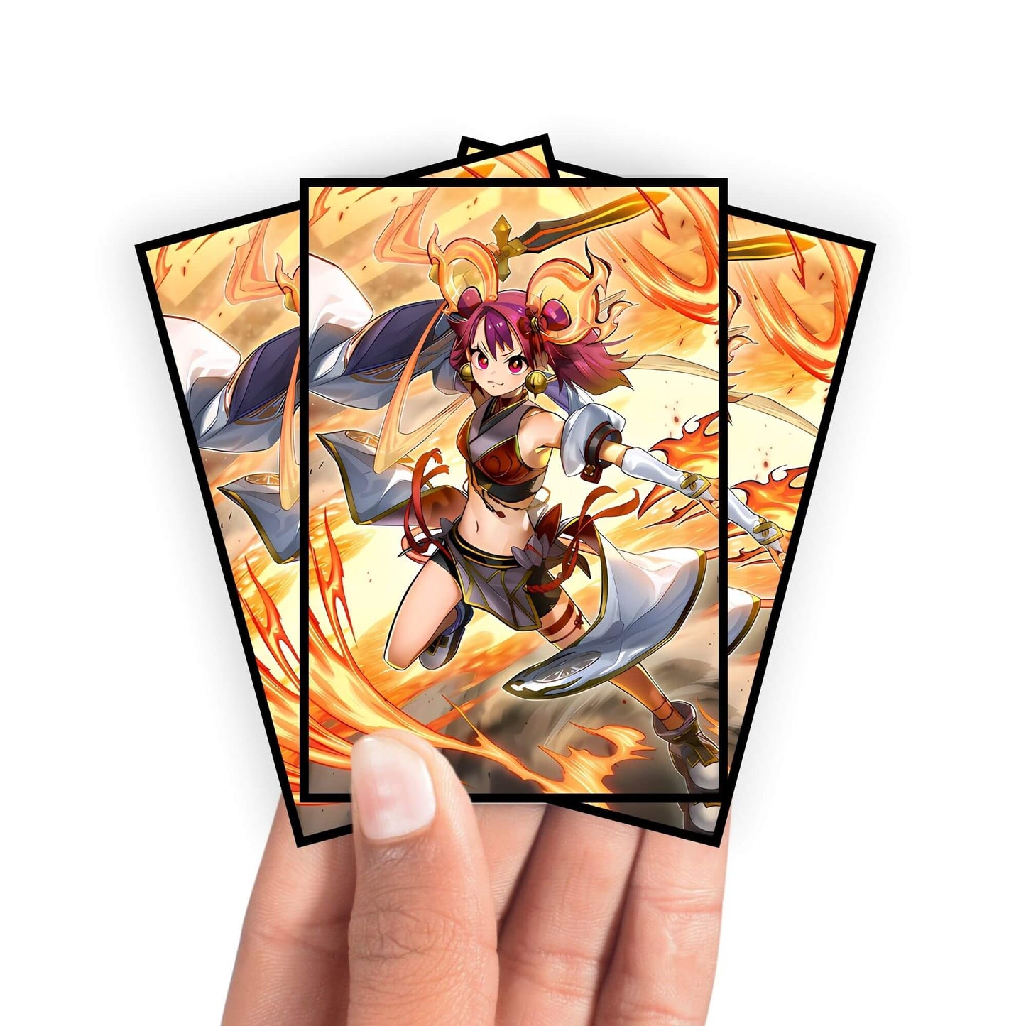 Ha-Re the Sword Mikanko Card Sleeves