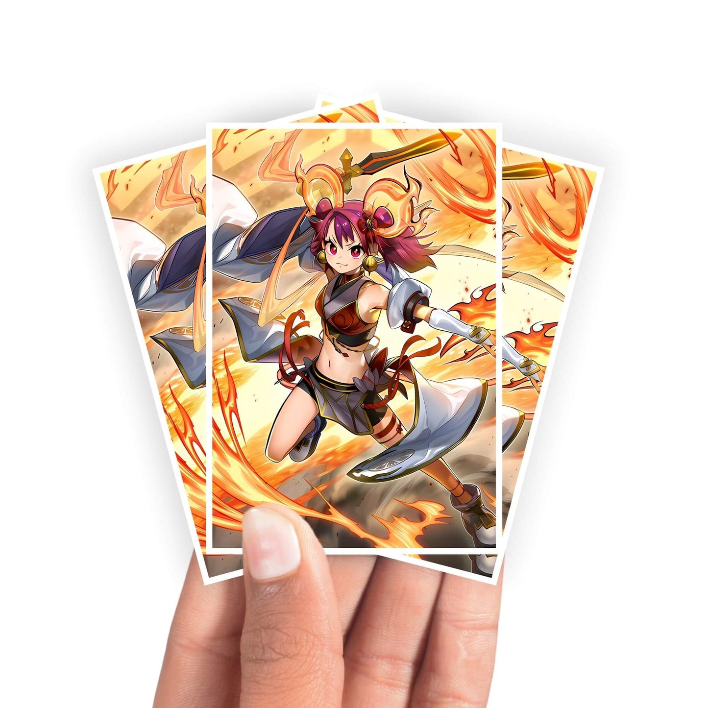 Ha-Re the Sword Mikanko Card Sleeves