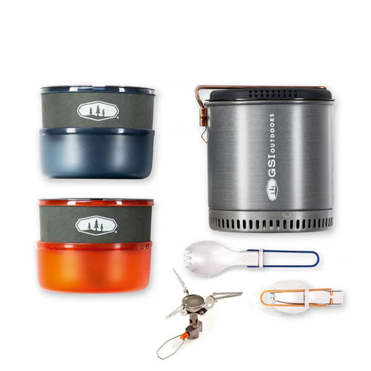 GSI Outdoors Halulite Dualist HS Complete Cookset