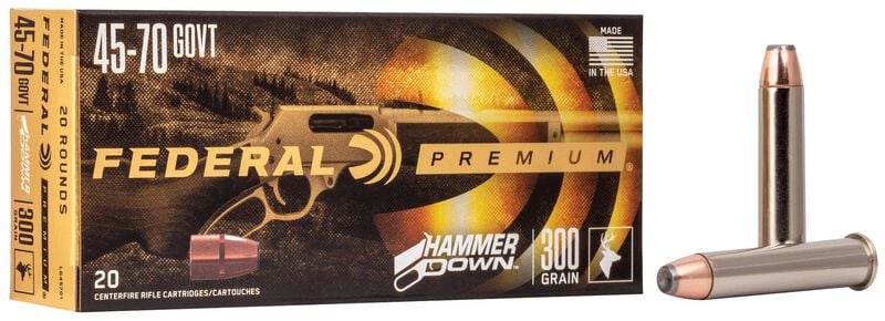 Federal HammerDown Rifle 45-70 Government 300 Grain