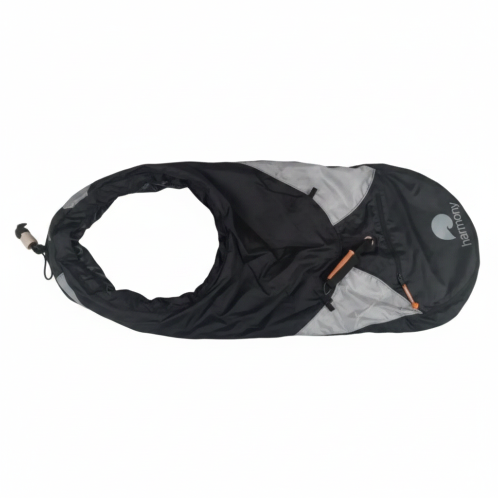 Harmony Clearwater Kayak Sprayskirts Tunnel Tie Down with Adjustable Rubber Rand XL