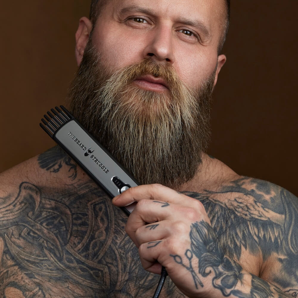 The Beard Struggle - Havamal Wired Heated Brush