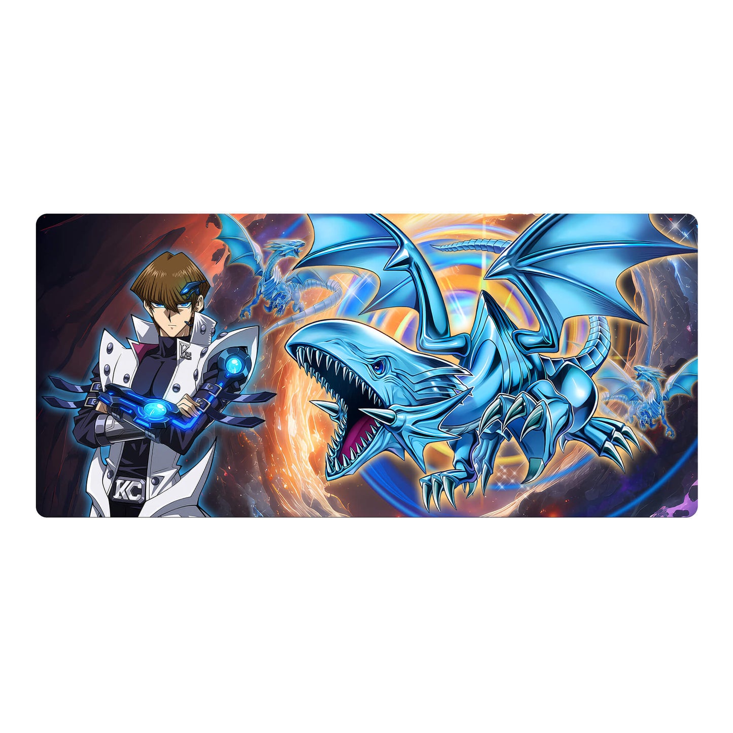 Heart of the Blue Eyes Mouse Pad