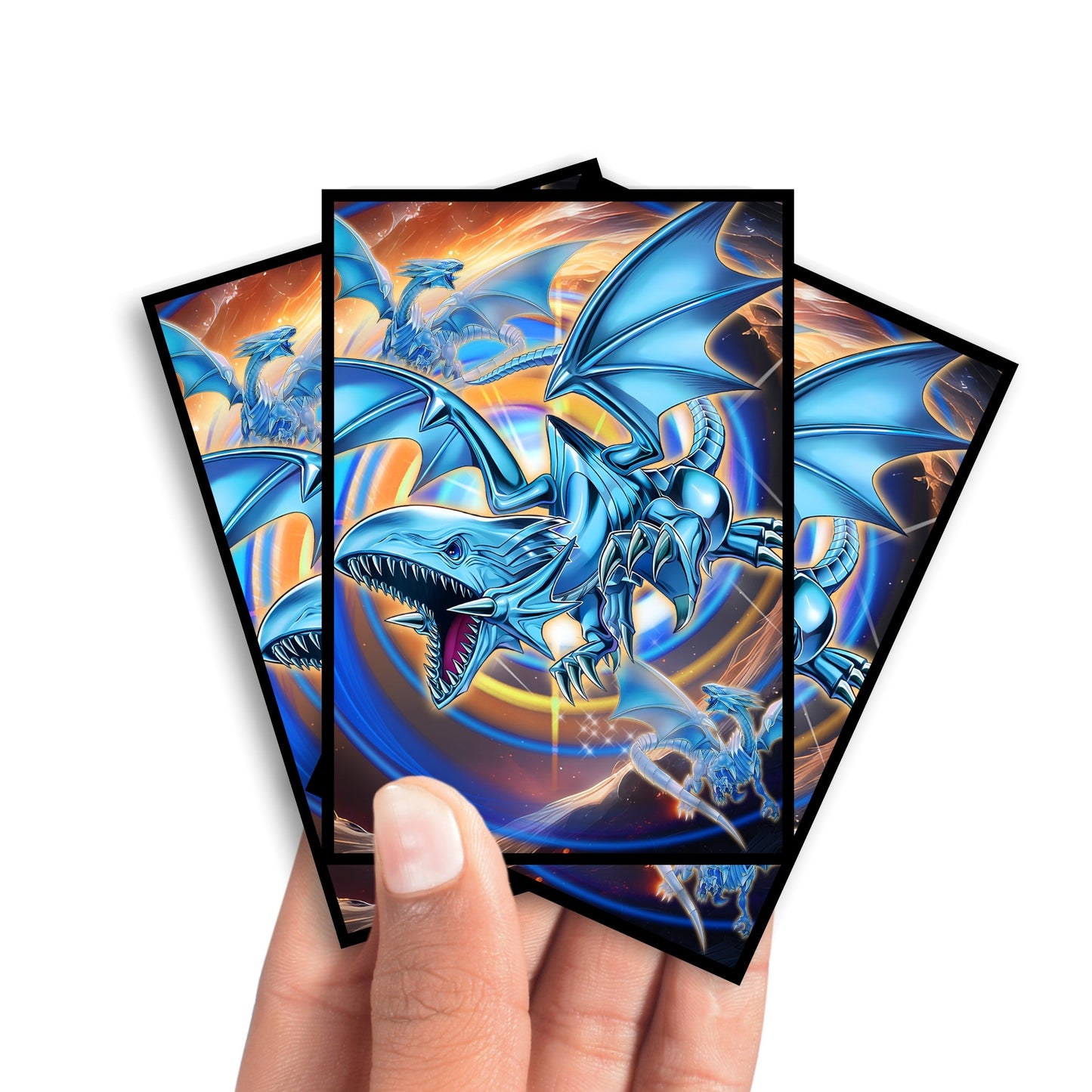 Heart of the Blue Eyes Card Sleeves