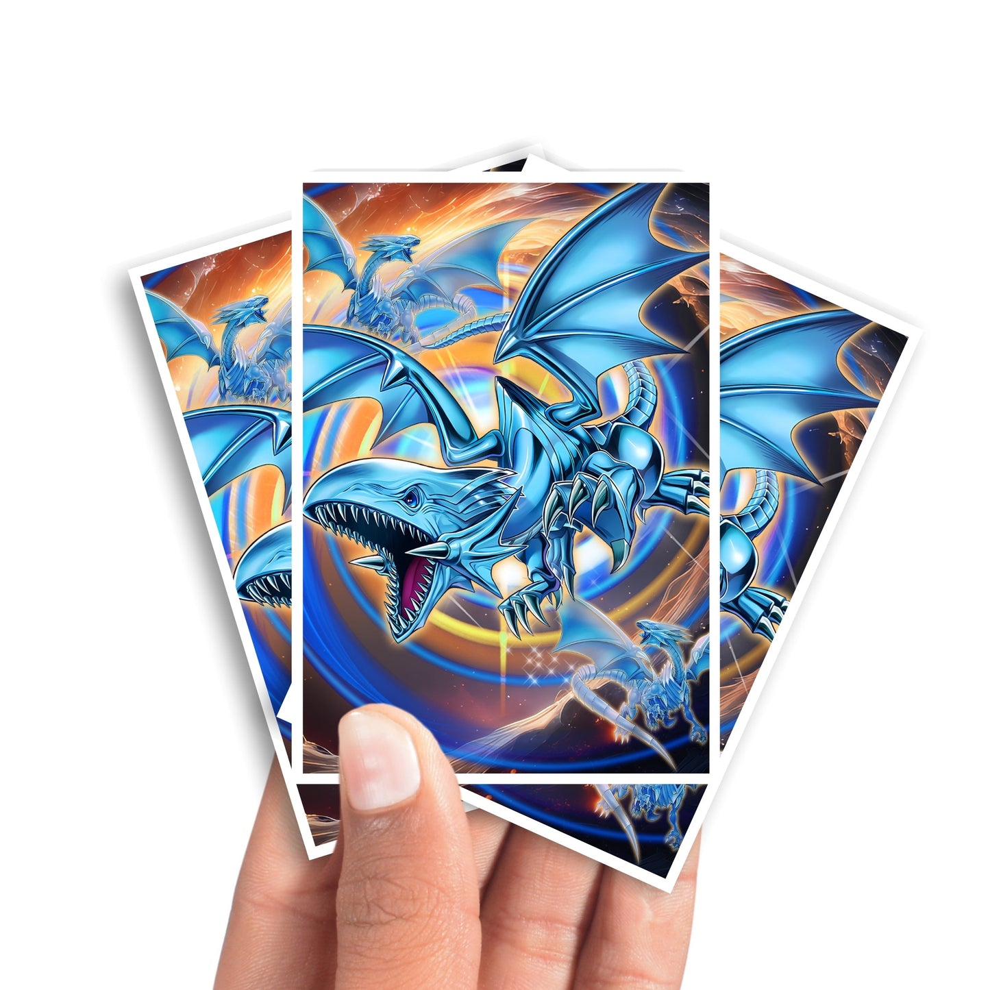 Heart of the Blue Eyes Card Sleeves
