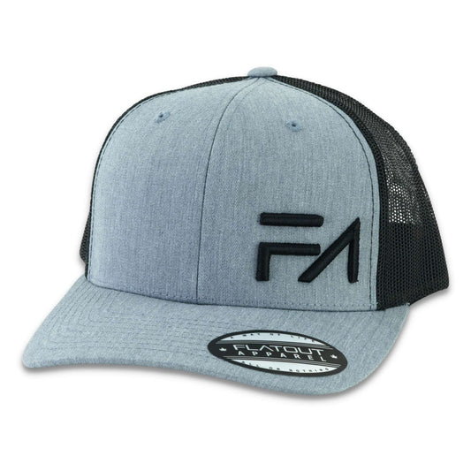 FA Trucker Heather / Black