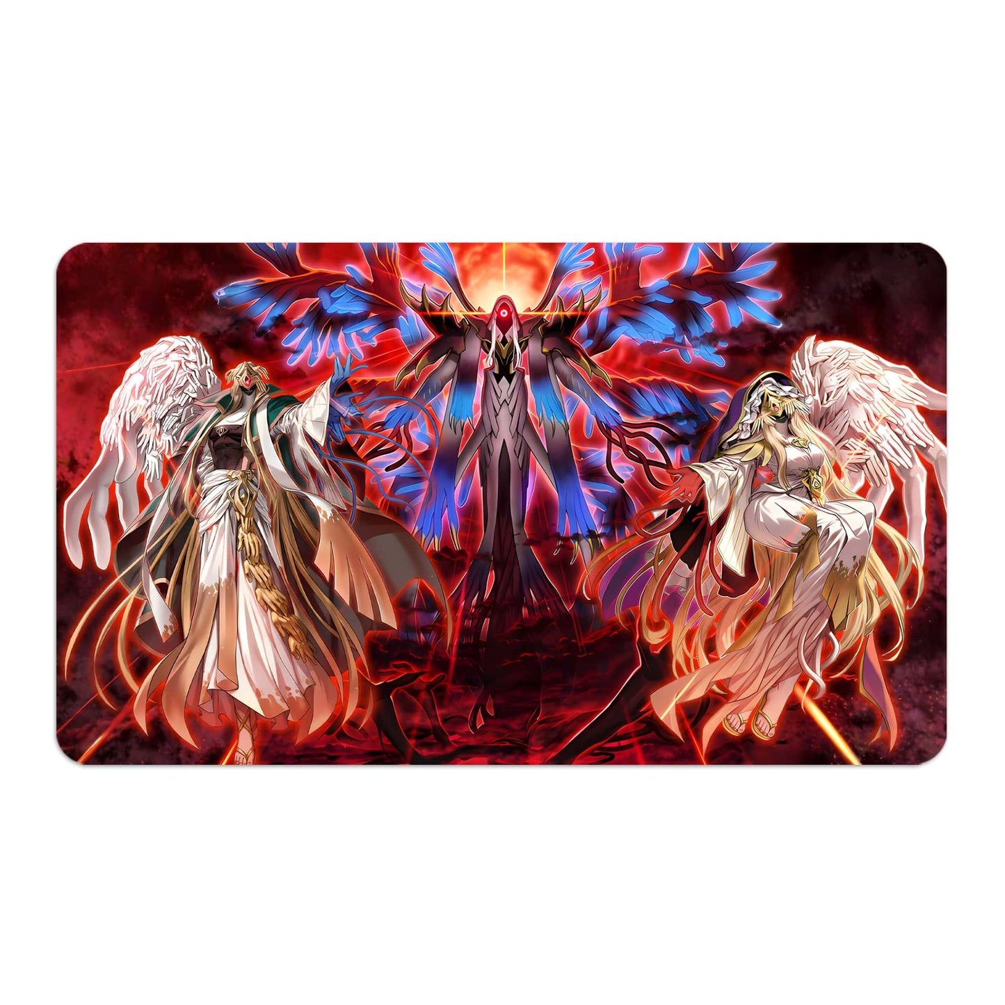 Hecahands Archetype TCG Playmat – 24 x 14 in – Cloth & Rubber