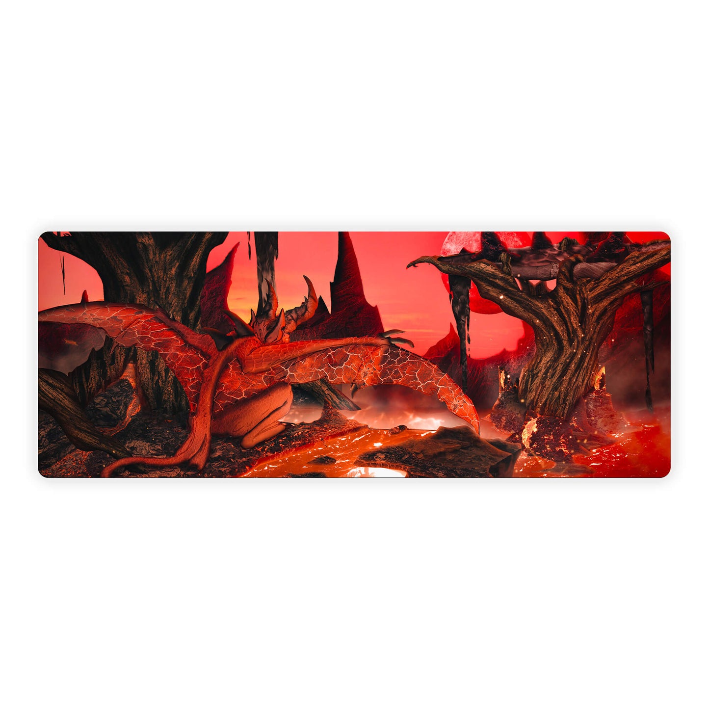 Hell Demon & Devil Creature Mouse Pad