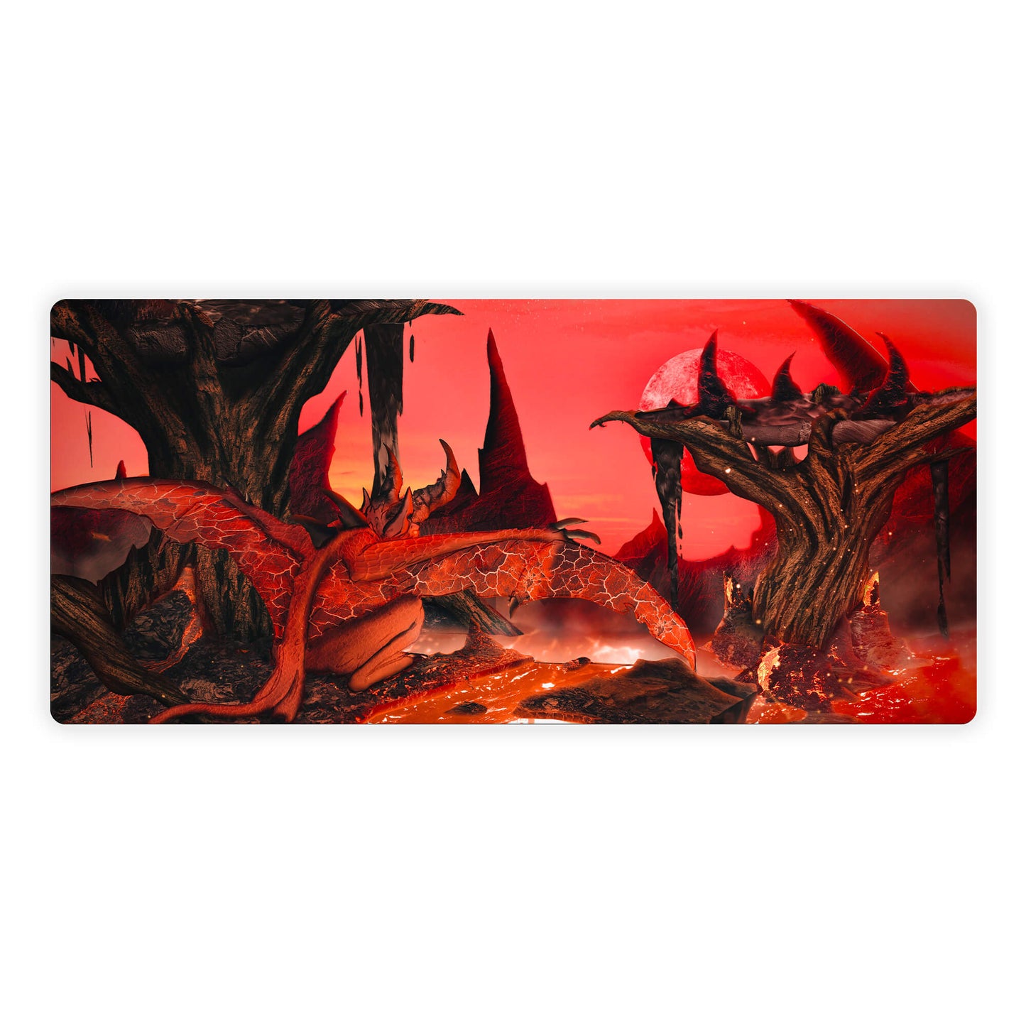 Hell Demon & Devil Creature Mouse Pad