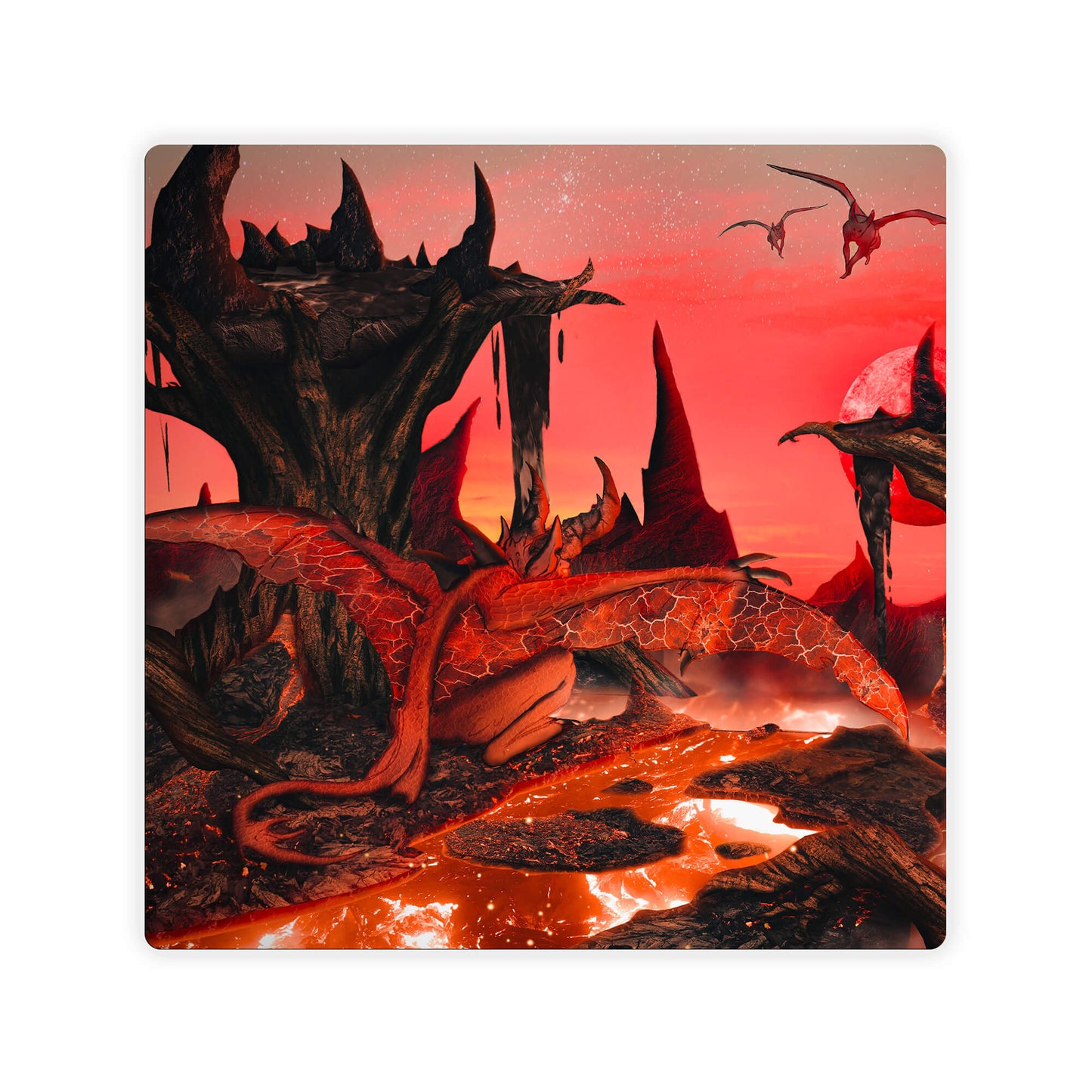Hell Demon & Devil Creature - Double Mat