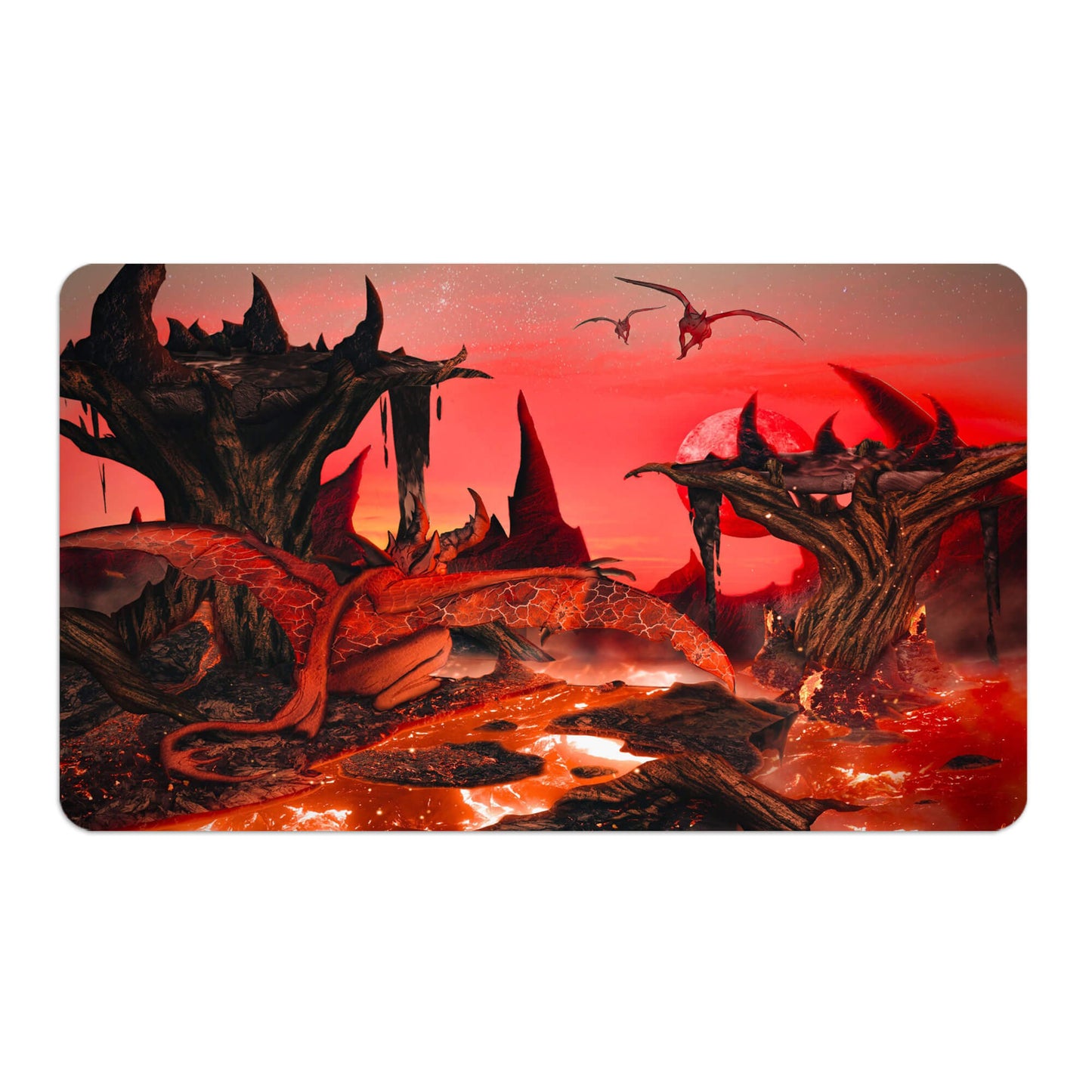 Hell Demon & Devil Creature Playmat
