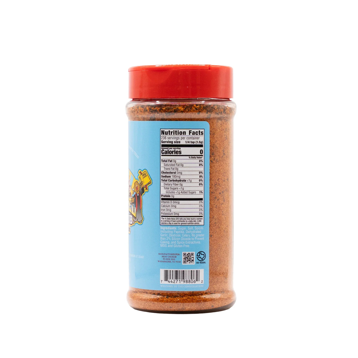Meat Church The Holy Gospel BBQ Rub – 12.5 oz