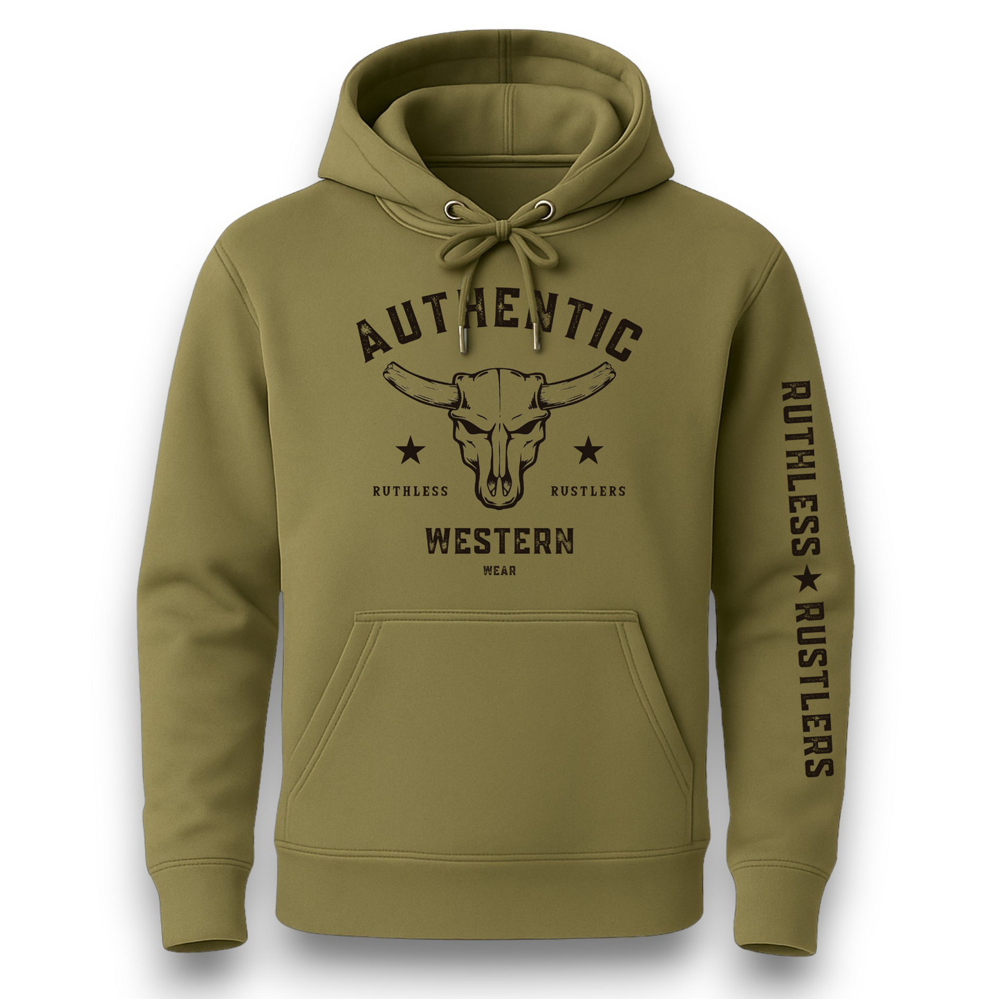 Ruthless Rustlers Authentic Hoodie