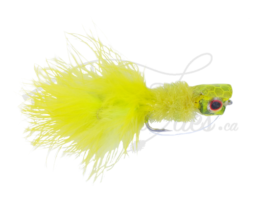 Howitzer Articulated Baitfish Popper Yellow/Chartreuse