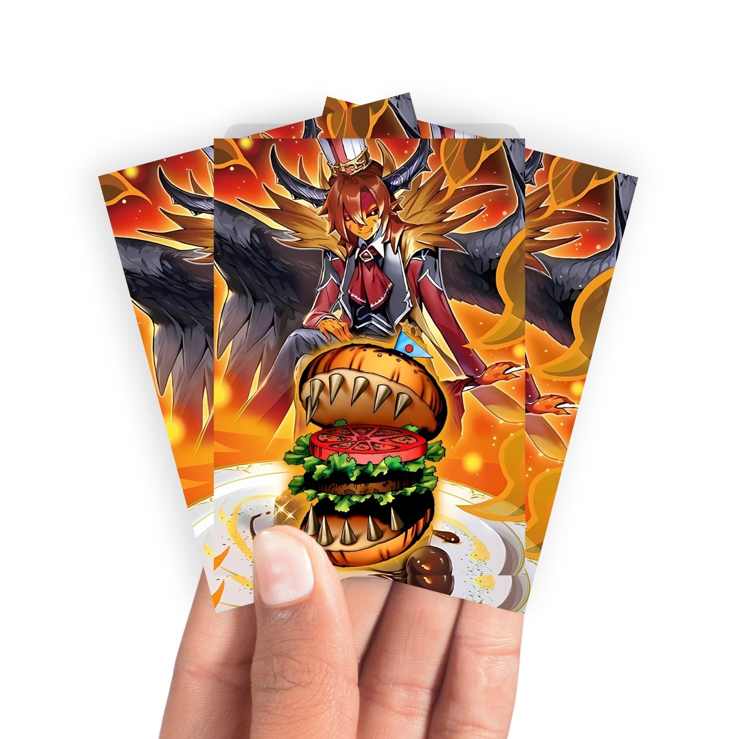Hungry Burger de Nouvelles Card Sleeves